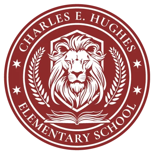 Hughes Logo-Red and White Seal
